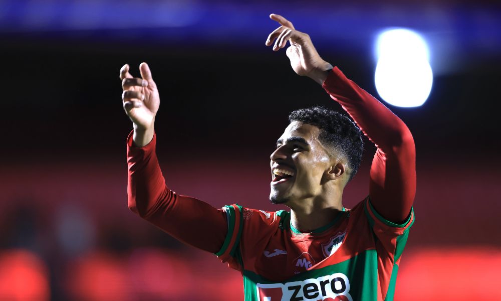 Renê fez dois dos três gols da Portuguesa